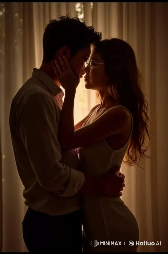 Couple's Intimate and Dramatic Embrace – AI Generated Video | Hailuo AI