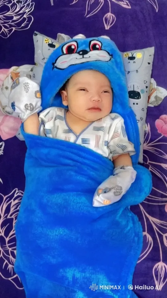 Infant Mimics Kungfu with Playful Determination – AI Generated Video | Hailuo AI
