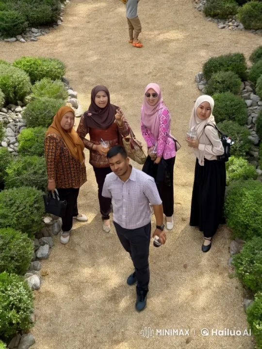 Traditional Kung Fu Practice in a Serene Garden Setting – AI Generated Video | Hailuo AI