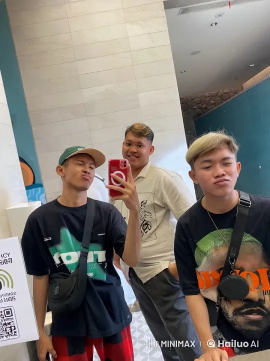 Young Men Perform Kungfu in Public Restroom – AI Generated Video | Hailuo AI
