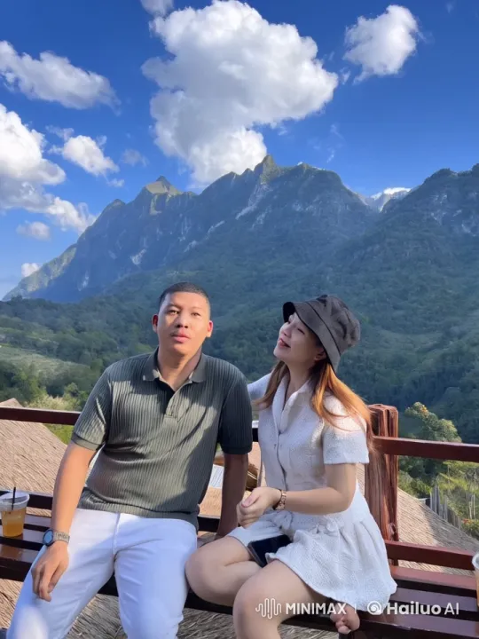 Kung Fu Fight Amidst Majestic Mountain Scenery – AI Generated Video | Hailuo AI