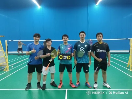 Badminton Players Engage in Impressive Kung Fu Battle – AI Generated Video | Hailuo AI
