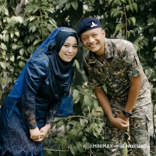 Couple Engages in Lively Martial Arts Sparring in Nature – AI Generated Video | Hailuo AI