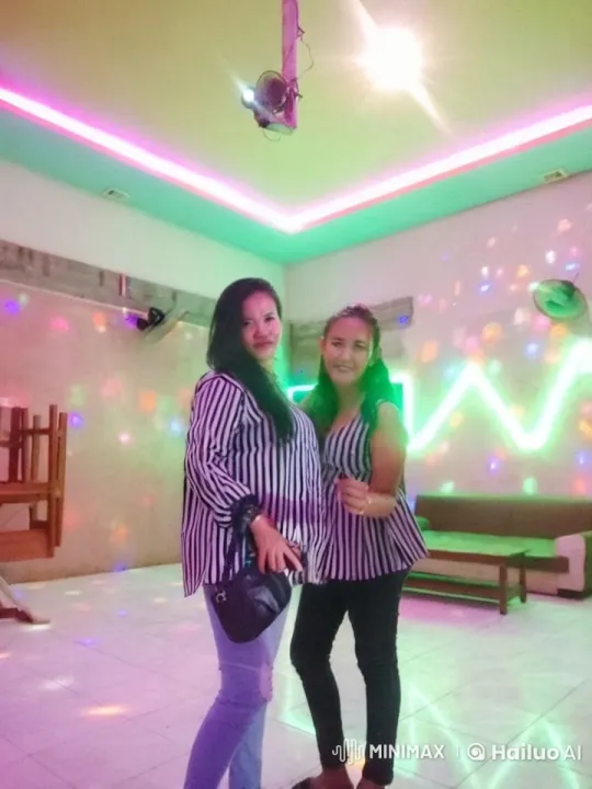 Party Room Transforms into Kungfu Scene with Two Women – AI Generated Video | Hailuo AI