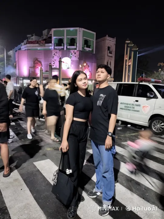 Vibrant Street Fight Showcases High-Energy Kung Fu Drama – AI Generated Video | Hailuo AI