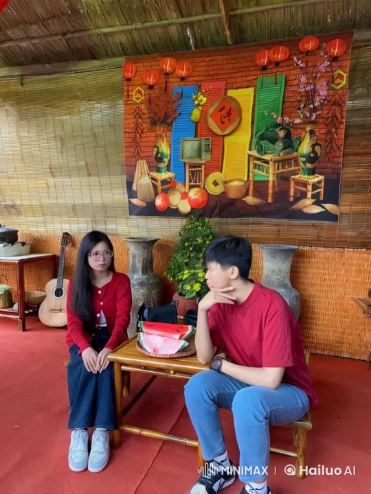 Traditional Kungfu Battle in Vibrant Setting – AI Generated Video | Hailuo AI