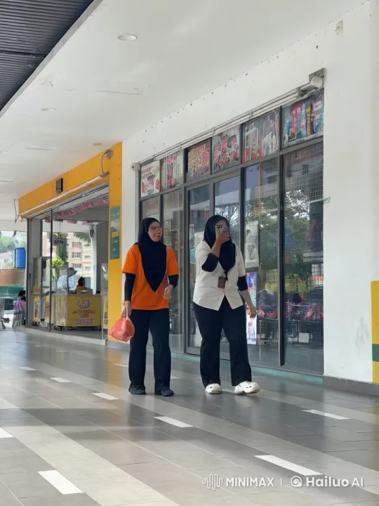 Women Engage in Dynamic Kung Fu Combat on Walkway – AI Generated Video | Hailuo AI