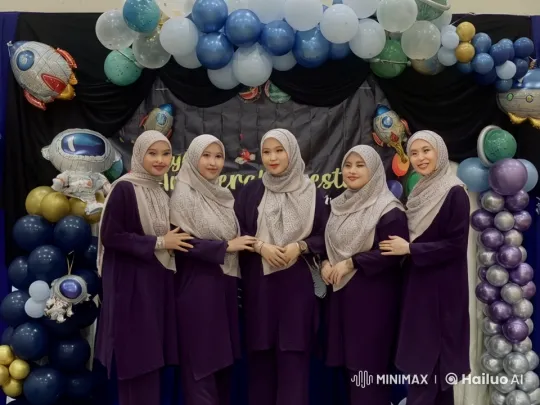 Purple-Hijabed Women Perform Synchronized Kung Fu – AI Generated Video | Hailuo AI