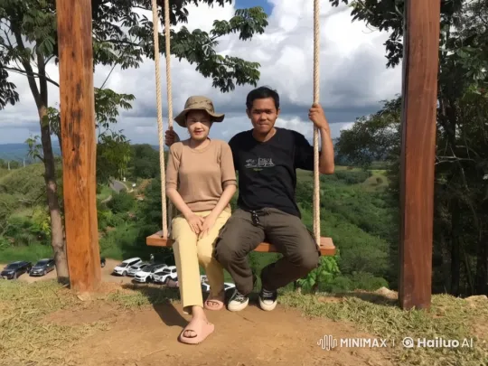 Kung Fu Mastery on a Wooden Swing Set – AI Generated Video | Hailuo AI