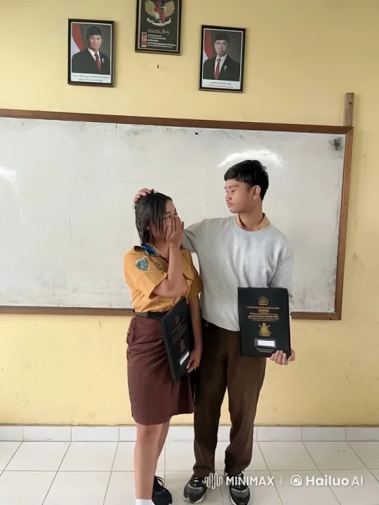 Indonesian Students Showcase Kungfu Skills in Classroom – AI Generated Video | Hailuo AI