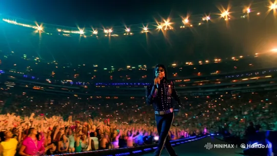 Michael Jackson's Electrifying Wembley Concert Experience – AI Generated Video | Hailuo AI