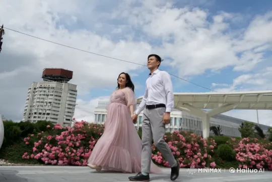 Urban Kung Fu Duo: Dynamic Martial Arts in Cityscape – AI Generated Video | Hailuo AI