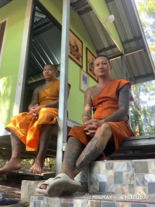 Monks Engage in Intense Kung Fu Fight in Nature – AI Generated Video | Hailuo AI
