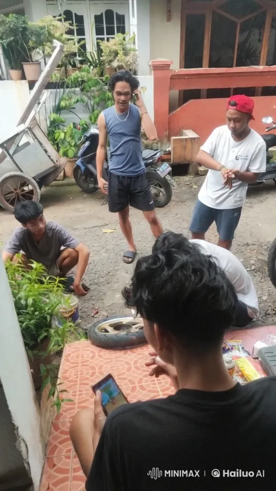 Young Men Practicing Martial Arts Outside House – AI Generated Video | Hailuo AI