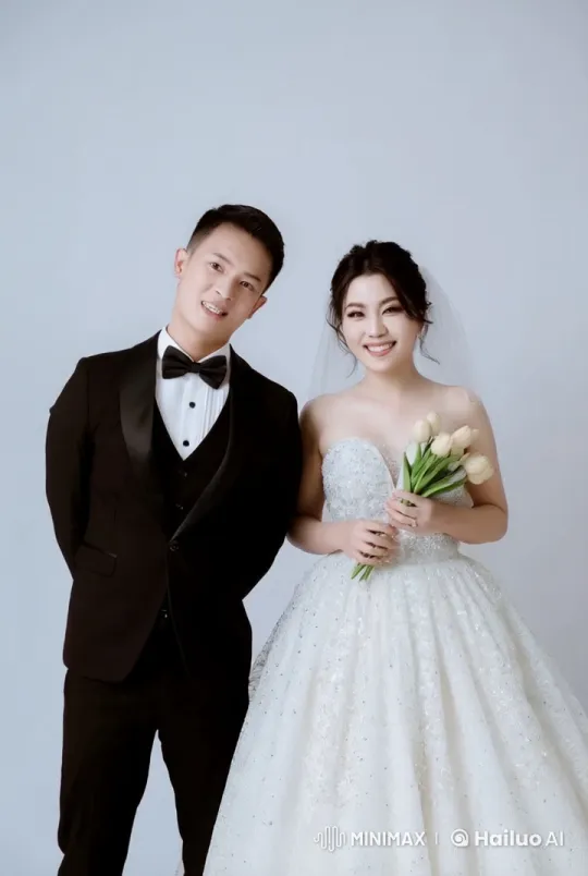 Wedding Day Kung Fu: Bride and Groom's Martial Arts Performance – AI Generated Video | Hailuo AI