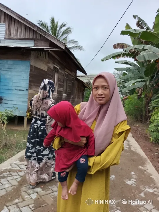 Woman in Yellow Dress Performs Kung Fu with Child – AI Generated Video | Hailuo AI