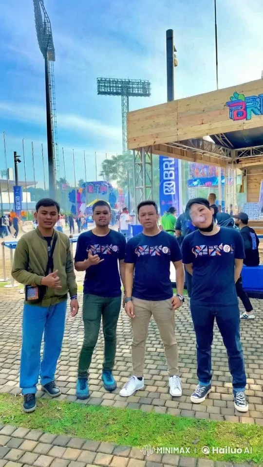 Friends Perform Martial Arts in Outdoor Event Photo – AI Generated Video | Hailuo AI