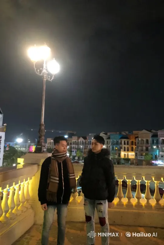 Dynamic Kung Fu Battle on Illuminated Walkway – AI Generated Video | Hailuo AI
