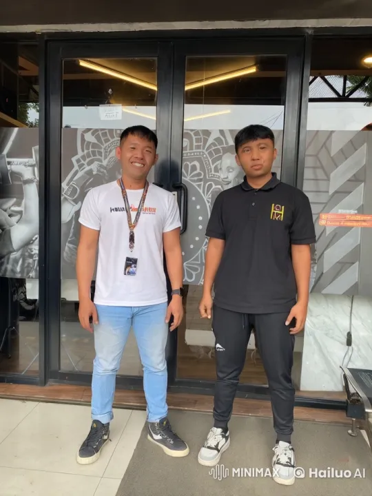 Animated Kungfu Fight in Front of Decorative Glass Door – AI Generated Video | Hailuo AI
