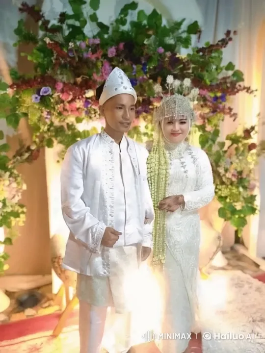 Elegant Wedding Couple Performs Epic Kungfu Battle – AI Generated Video | Hailuo AI