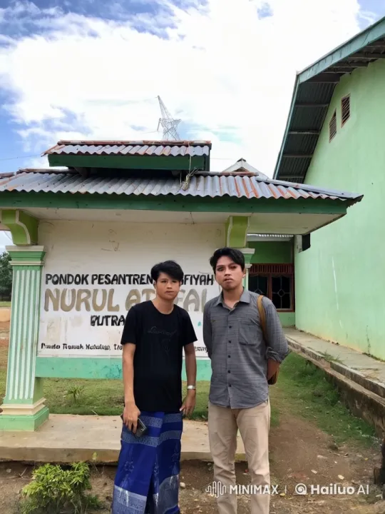 Kung Fu Duel in Front of 'Pondok Pesantren Salafiyah Nurul Attaqwa – AI Generated Video | Hailuo AI