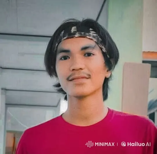Mysterious Young Person with Pulsing Eyes and Subtle Smile – AI Generated Video | Hailuo AI