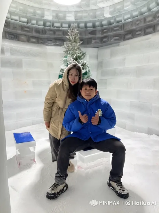 Ice Arena Kung Fu Display – AI Generated Video | Hailuo AI