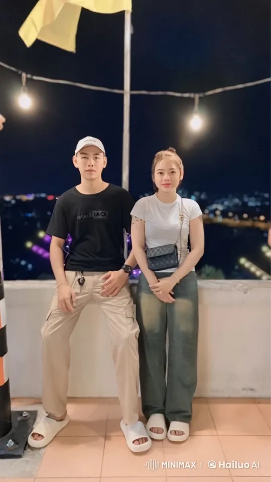 No Shorter Title Possible: 'Nighttime Rooftop Kung Fu Combat' – AI Generated Video | Hailuo AI