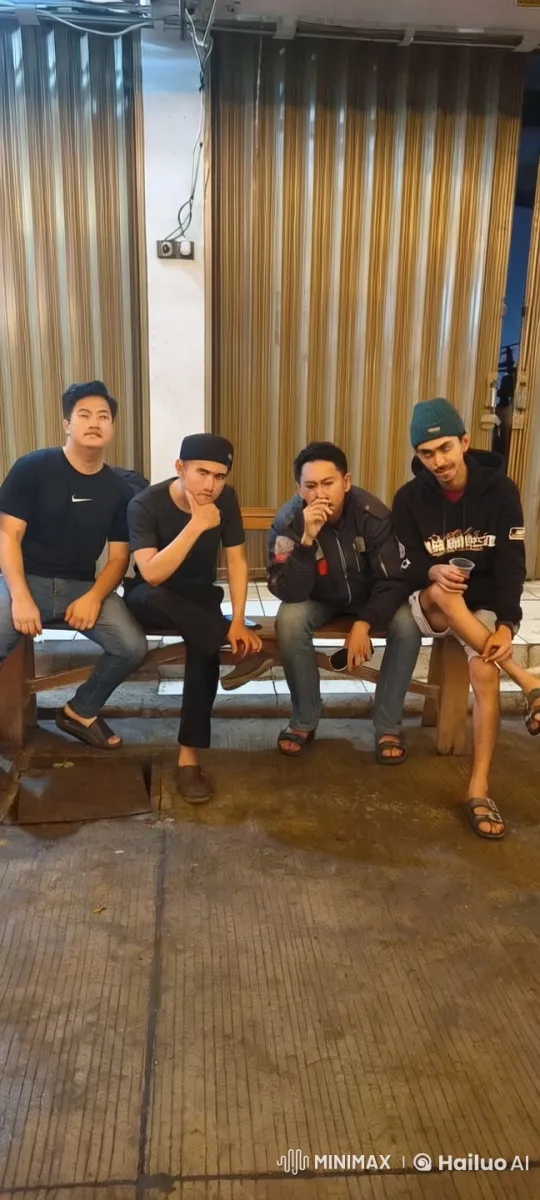 Nighttime Kungfu Display by Four Men – AI Generated Video | Hailuo AI