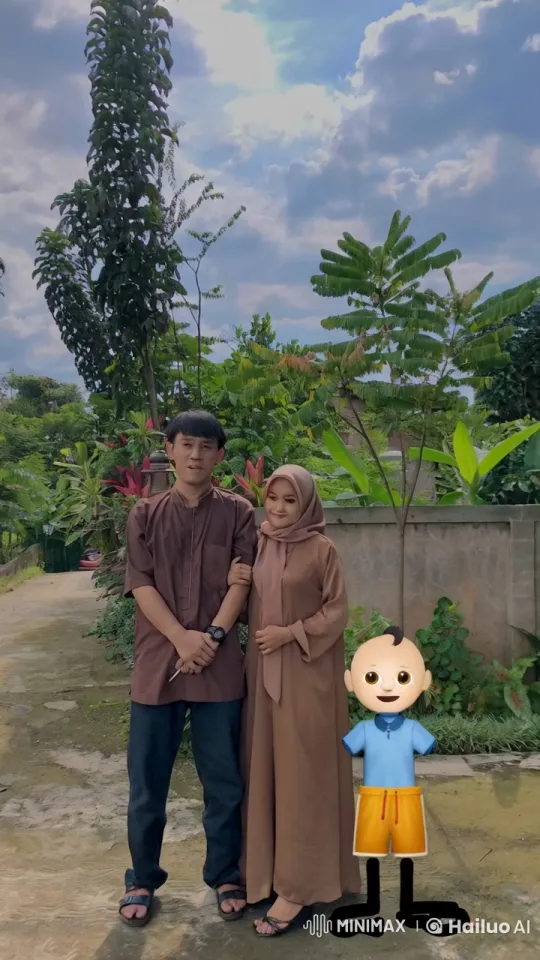Couple Practices Kungfu in Serene Garden Setting – AI Generated Video | Hailuo AI