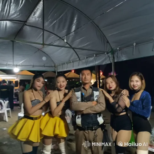 Women in Vibrant Costumes Perform Kung Fu at Festive Event – AI Generated Video | Hailuo AI