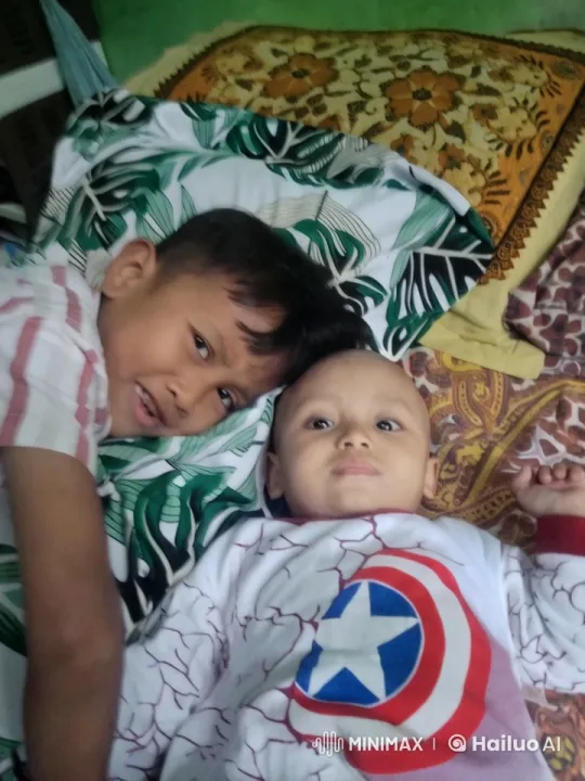 Children's Imaginative Kungfu Battle on Patterned Bed – AI Generated Video | Hailuo AI