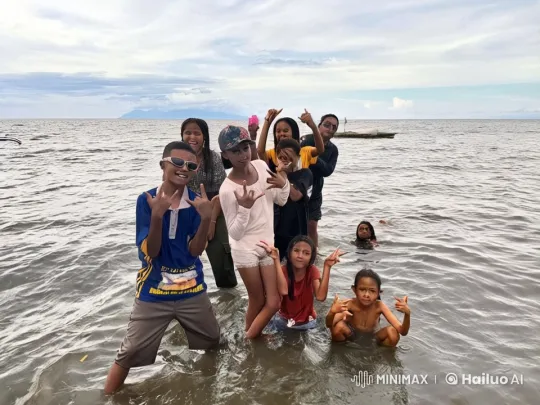 Children Practicing Kungfu by the Peaceful Seaside – AI Generated Video | Hailuo AI