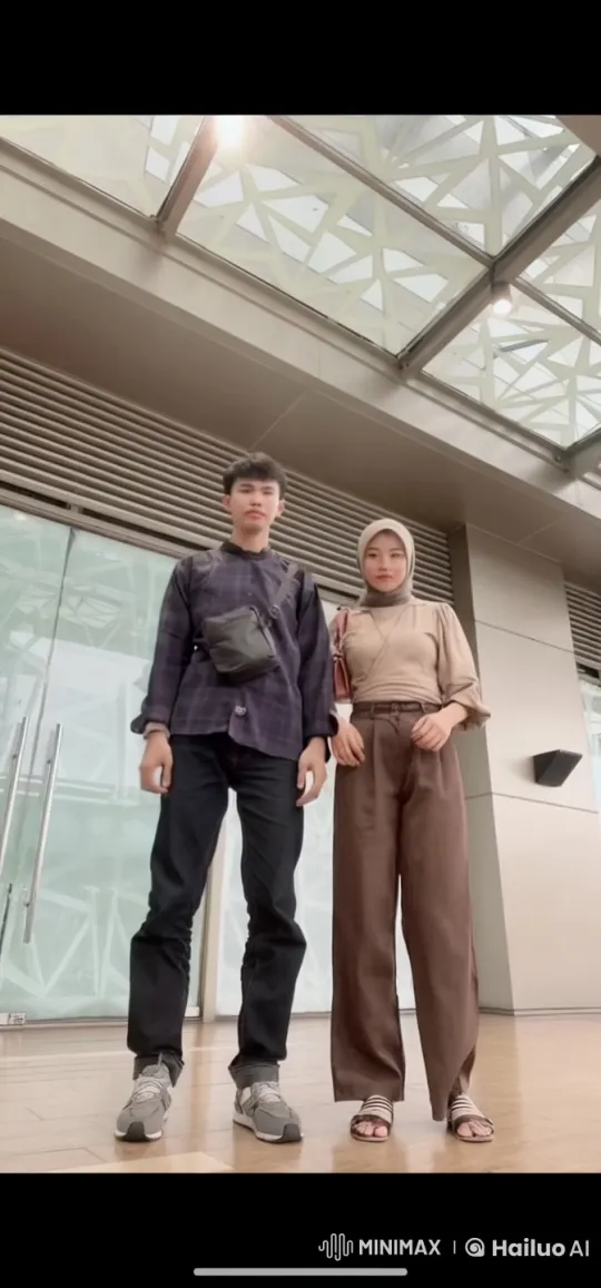 Couple Practicing Synchronized Kungfu Moves Indoors – AI Generated Video | Hailuo AI