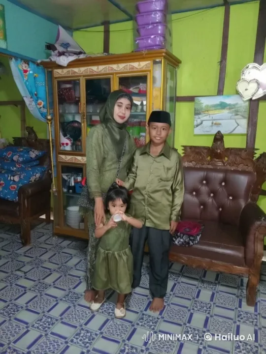 Family Portrait Captures Cozy Home Atmosphere – AI Generated Video | Hailuo AI