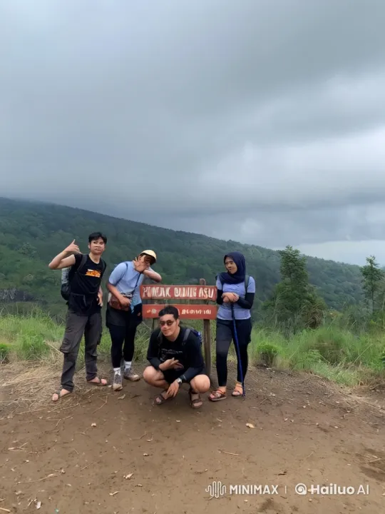 Kungfu Masters Display Skills at Puncak Budug Asu – AI Generated Video | Hailuo AI