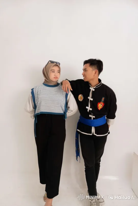 Couple Demonstrates Synchronized Kungfu Mastery – AI Generated Video | Hailuo AI