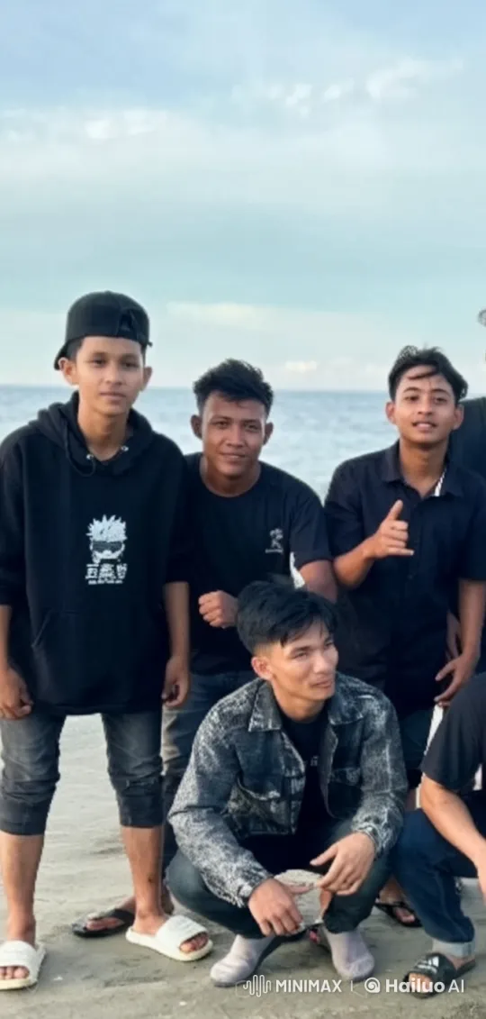 Friends Enjoying the Beach in Live2D Animation – AI Generated Video | Hailuo AI