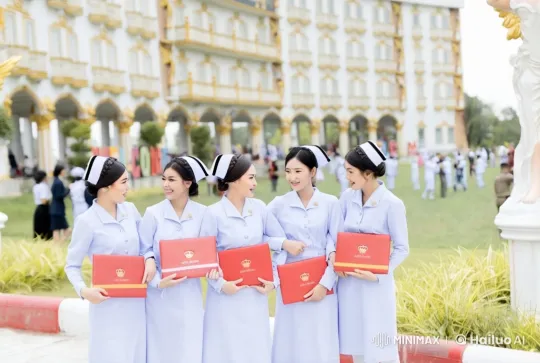 Nurse Graduates Showcase Martial Arts Skills – AI Generated Video | Hailuo AI