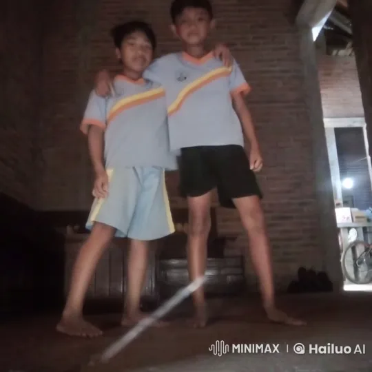 Children Practicing Kung Fu in Dim Room – AI Generated Video | Hailuo AI