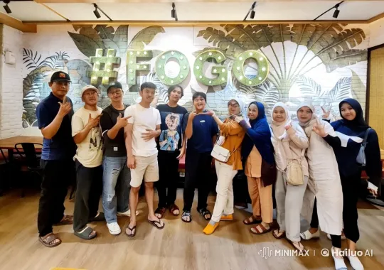 Tropical Restaurant Wing Chun Kung Fu Performance – AI Generated Video | Hailuo AI