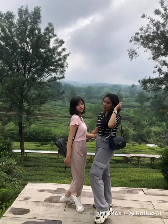 Girls Practicing Kungfu in Tea Plantation – AI Generated Video | Hailuo AI