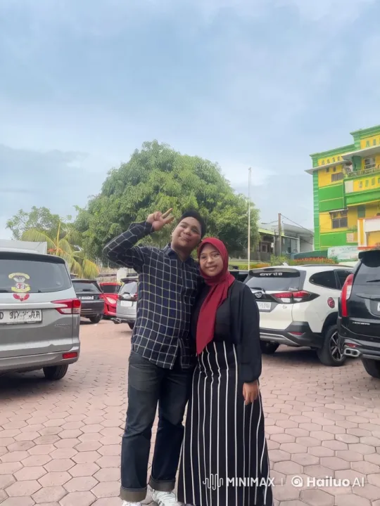Young Couple Display Kung Fu Skills in Outdoor Parking Lot – AI Generated Video | Hailuo AI