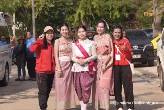 Thai Women in Kung Fu Fight Display Martial Arts Skills – AI Generated Video | Hailuo AI