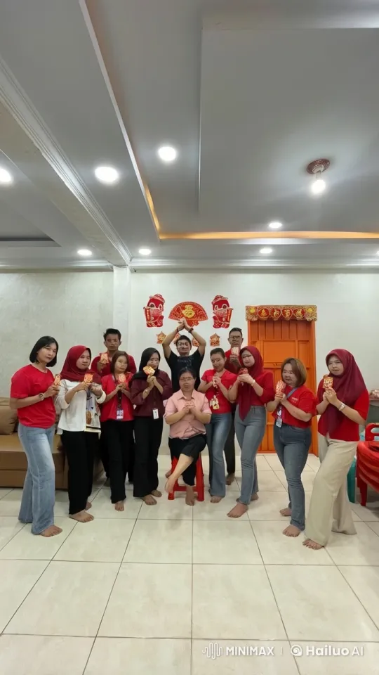 Kungfu Celebration with Coordinated Group Poses – AI Generated Video | Hailuo AI