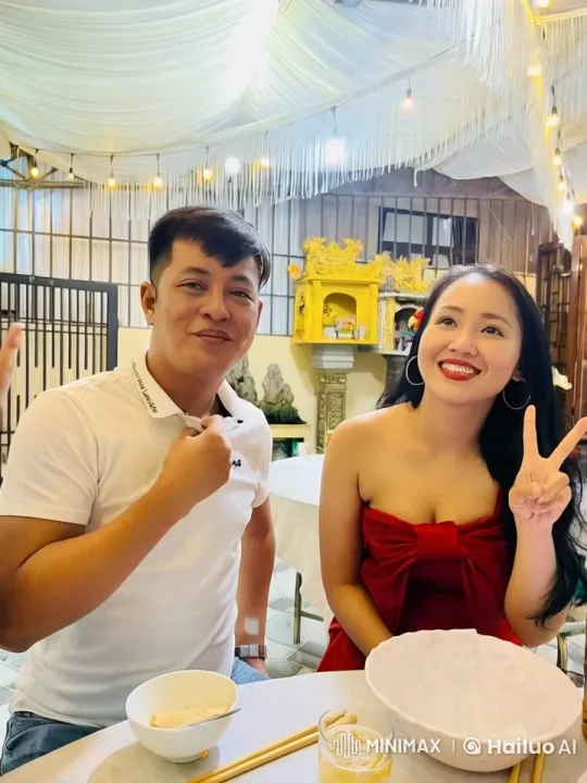 Romantic Kiss at Festive Party Scene – AI Generated Video | Hailuo AI