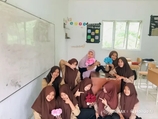 Schoolgirls in Hijabs Display Kung Fu Fun – AI Generated Video | Hailuo AI