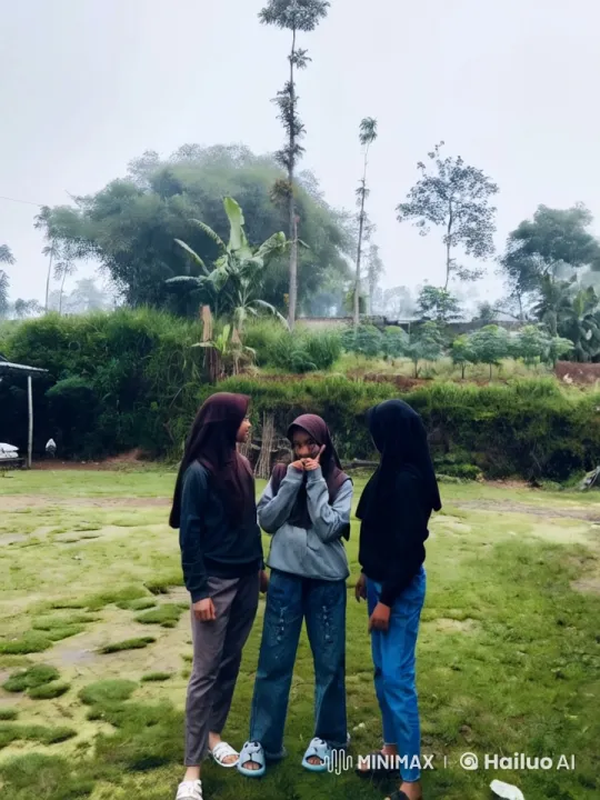 Girls' Playful Kungfu Fight in Nature Setting – AI Generated Video | Hailuo AI