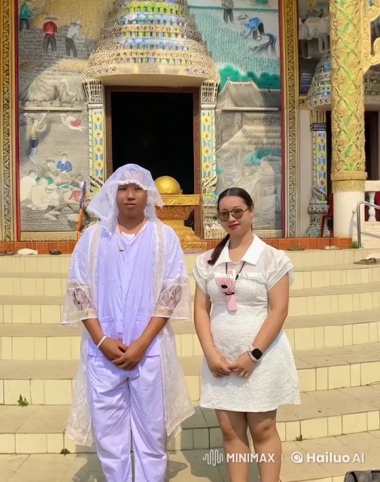 Traditional Kung Fu Display at Ornate Temple – AI Generated Video | Hailuo AI