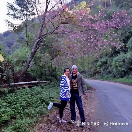 Martial Arts Display on Scenic Country Road – AI Generated Video | Hailuo AI